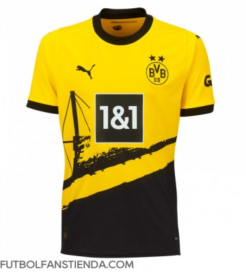 Borussia Dortmund Primera Equipación Mujer 2023-24 Manga Corta